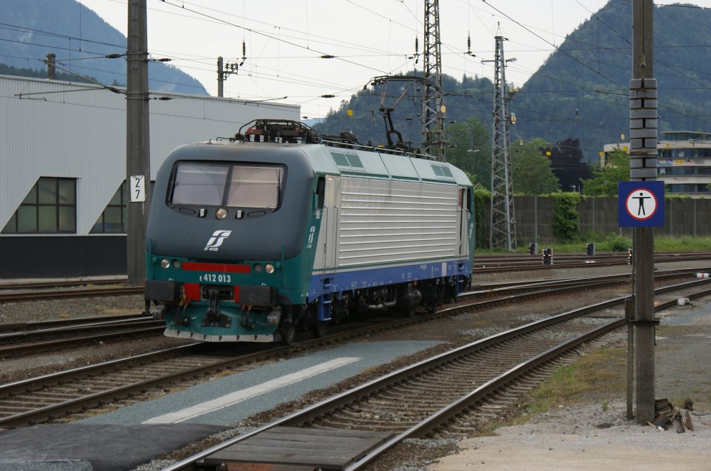 E412 013 in Kufstein am 06.06.2012