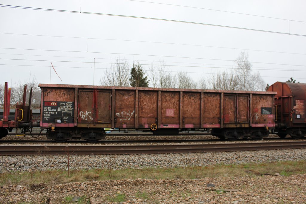 Eanos, 85 CH-SBB, 537 6 023-8, Ejby, Fyn, 26.4.2013