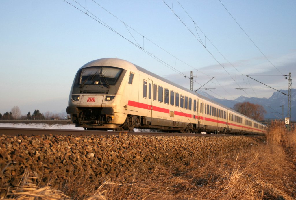 EC 216 nach Saarbrücken bei Bernau am 08.02.2011 Bahnbilder.de