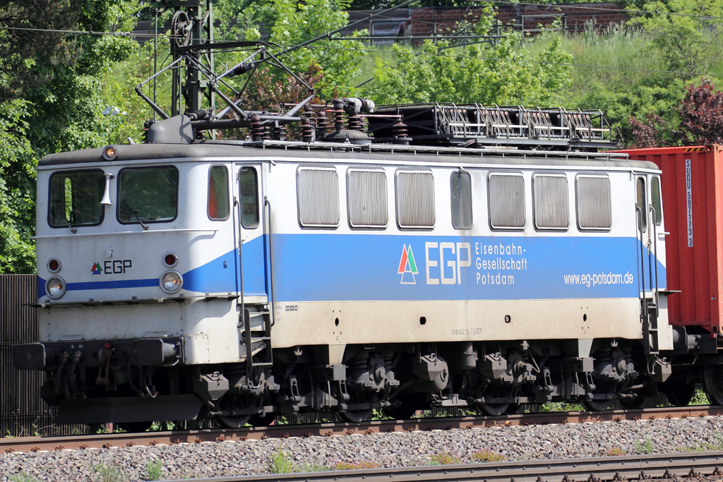 EGP 142 126-2 in Rotenburg(Wmme) 31.5.2013
