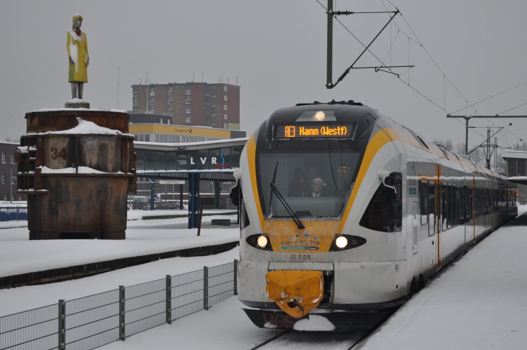 ein 429 der Eurobahn in Oberhausen am 26.12.2010