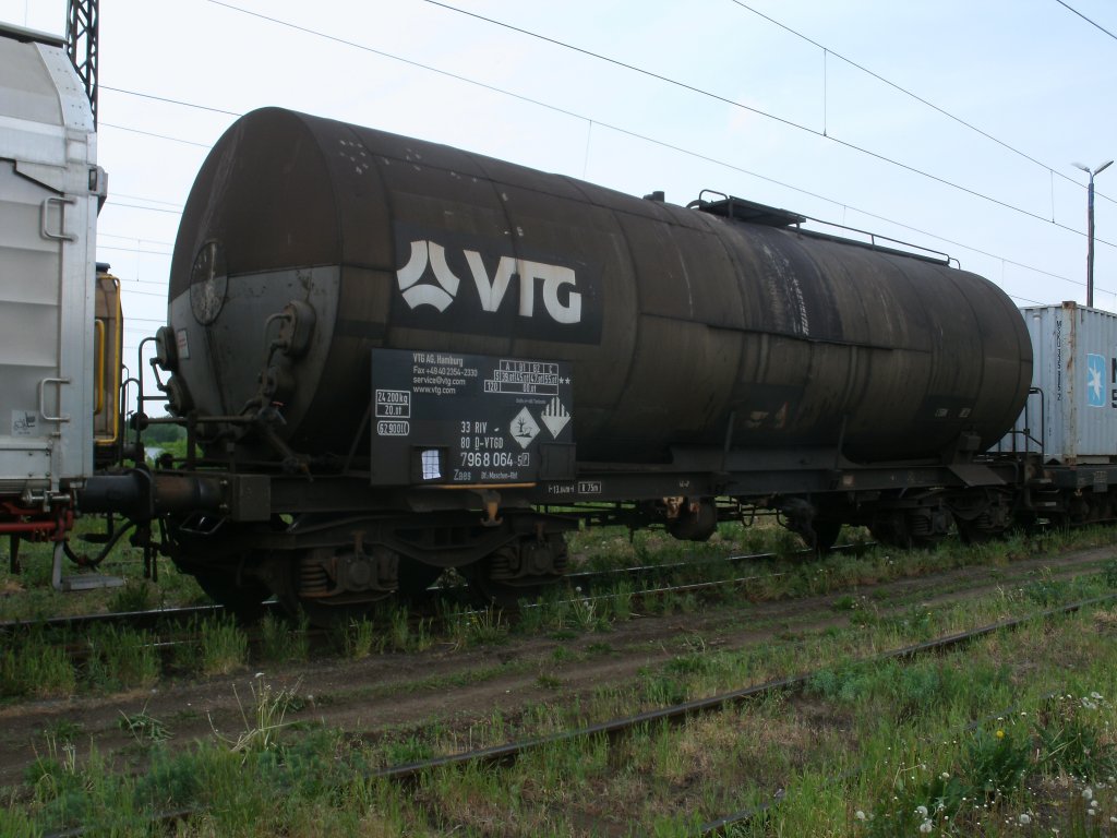 Ein deutscher Zaes,am 14.Mai 2011,im polnischen Szczecin Port Centralny.