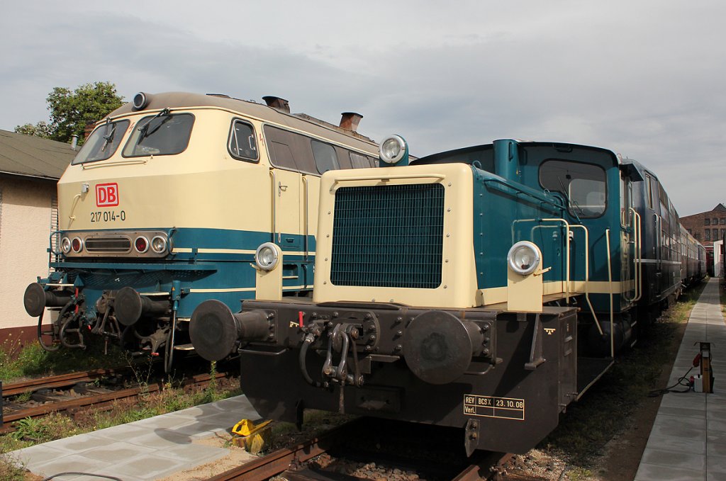 Ein Duett in ozeanblau/beige , Koblenz Ltzel am 11.08.2011