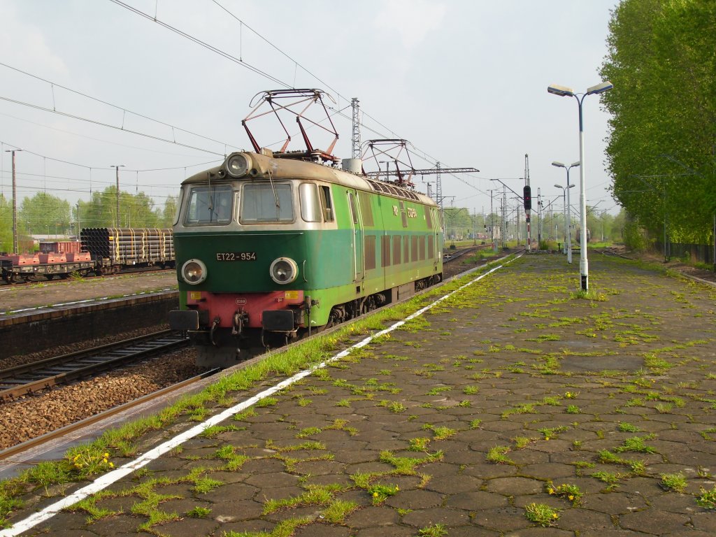 Ein ET22 in Katowice-Ligota. Gesehen am 27.04.2011