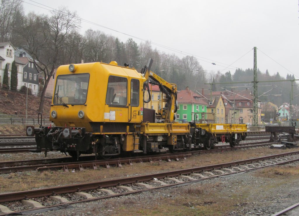 Ein GAF100 steht am 09. April 2013 in der Abstellanlage Sd in Kronach abgestellt.