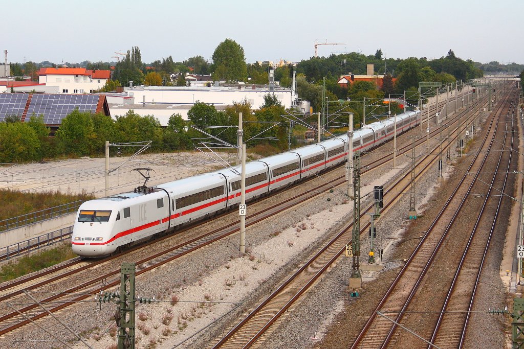 Ein ICE1 bei Frstenfeldbruck - 18/09/2012