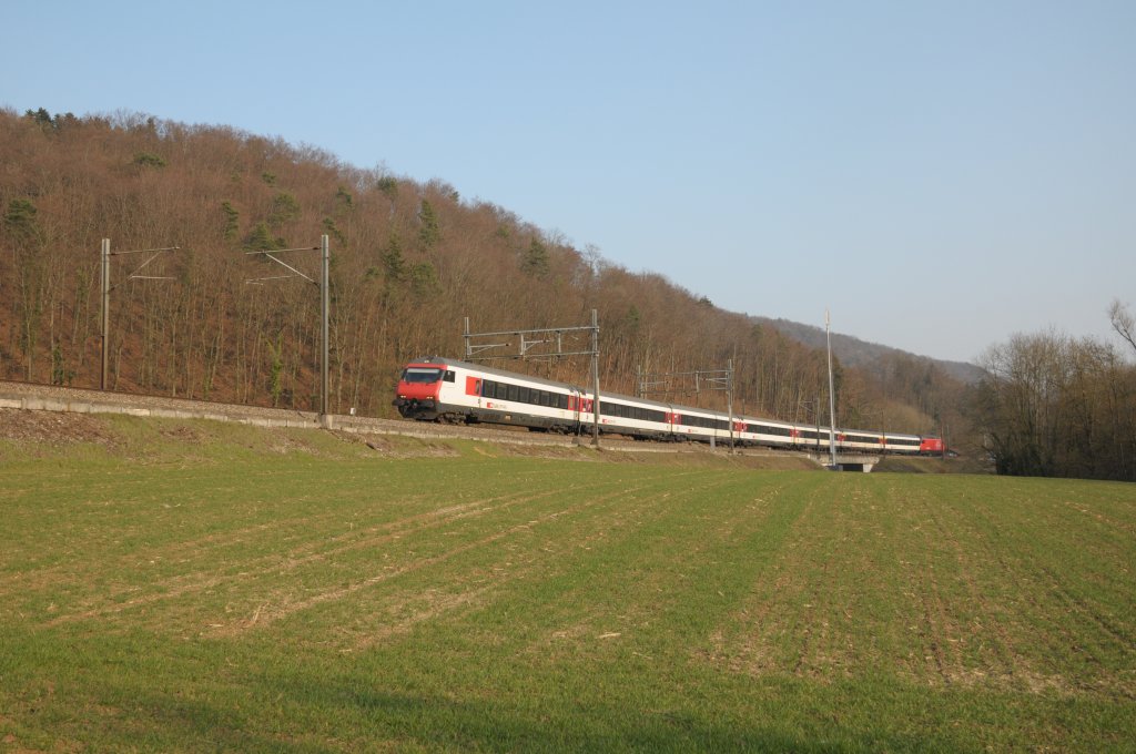 Ein IR am 09.03.11 zwischen Technau und Gelterkinden