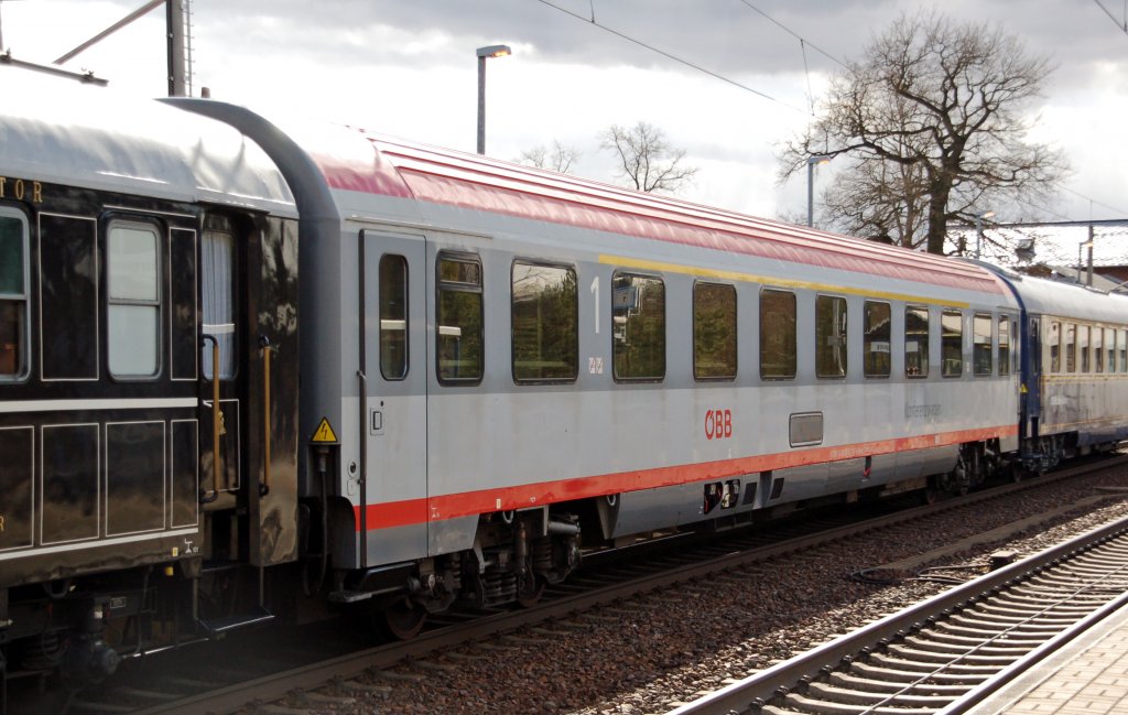 Ein Konferenzwagen der BB wurde am 06.03.11 ebenfalls zur ITB nach Berlin berfhrt. Fotografiert bei der Durchfahrt in Burgkemnitz.