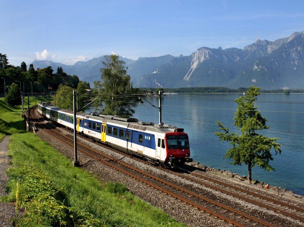 Ein NPZ am 29.06.2009 unterwegs bei Veytaux Chillon.