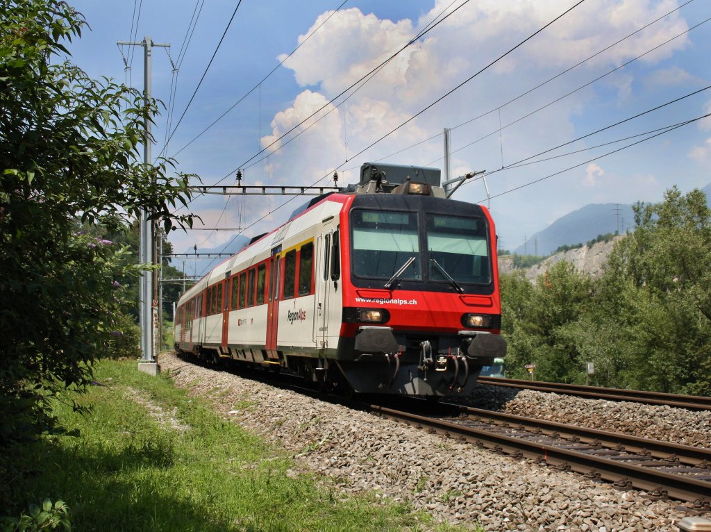 Ein NPZ Domino am 29.06.2009 unterwegs bei St. Maurice. 