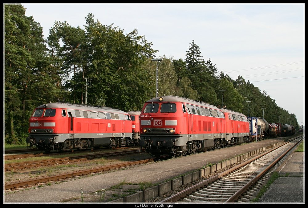 Eine 225 in Kastl, 9. September 2009.