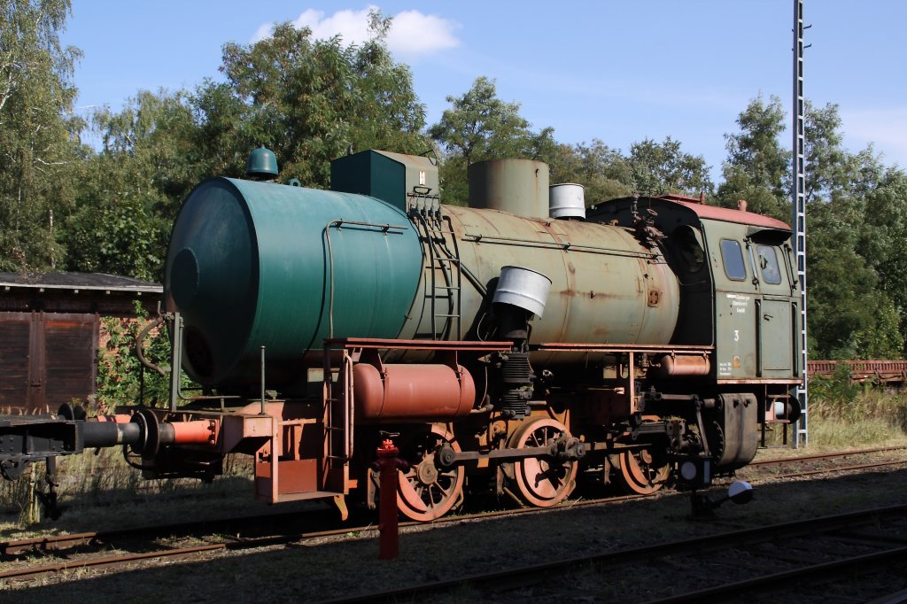 Eine FLC am 16.09.2012 im Bw Falkenberg Oberer Bahnhof. Das Gelnde dient nur zur Aufbewahrung von Fahrzeugen und ist nur an wenigen Tagen im Jahr zugnglich. 

