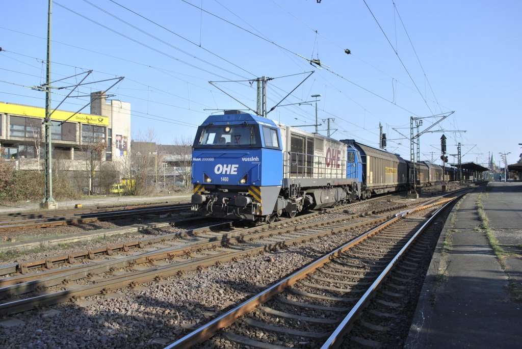 Eine G 2000 der OHE in Lehrte, am 29.03.2011.