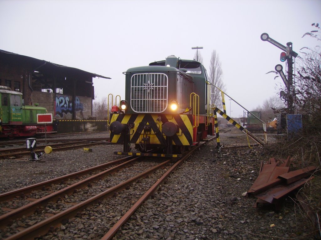 Eine Henschel DH 440 im RIM Kln am 7.2.10

