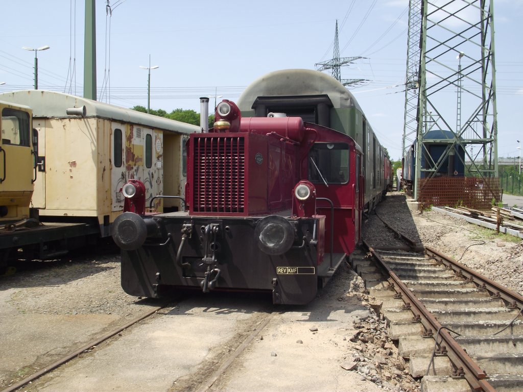 Eine Kf 2 der Historischen Eisenbahn Mannheim am 02.06.11