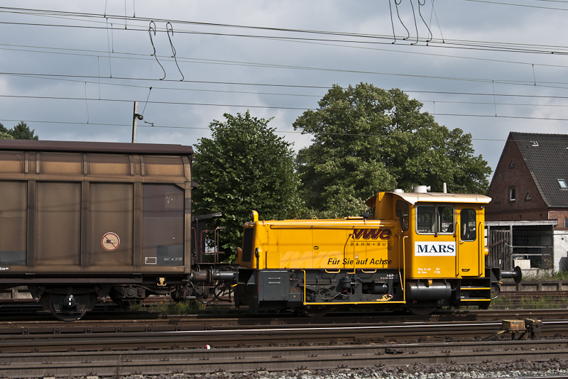 Eine Kf der Verden-Walsroder Eisenbahn GmbH am 18. August 2010 in Verden (Aller).