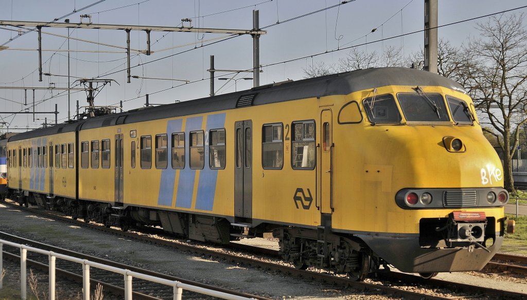 Eine die letzte triebzuge plan V ist Talbot 943 hier im Utrecht am 09.04 2011.