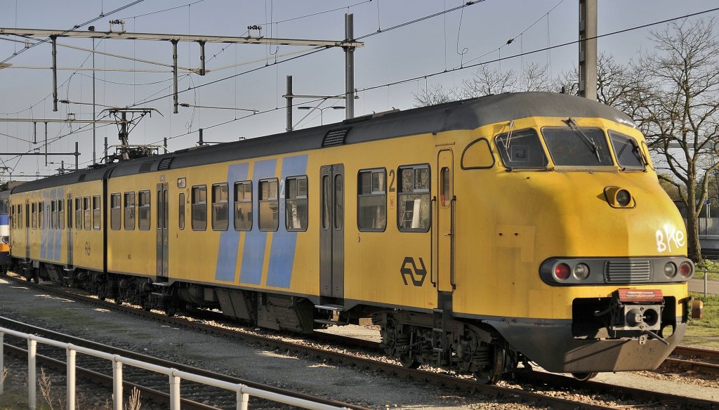 Eine die letzte triebzuge plan V ist Talbot 943 hier im Utrecht am 09.04 2011.
