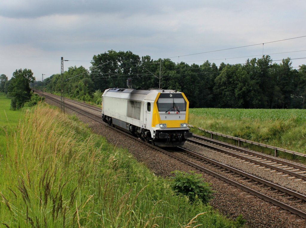 Eine Maxima am 22.06.2012 unterwegs bei Hilperting.