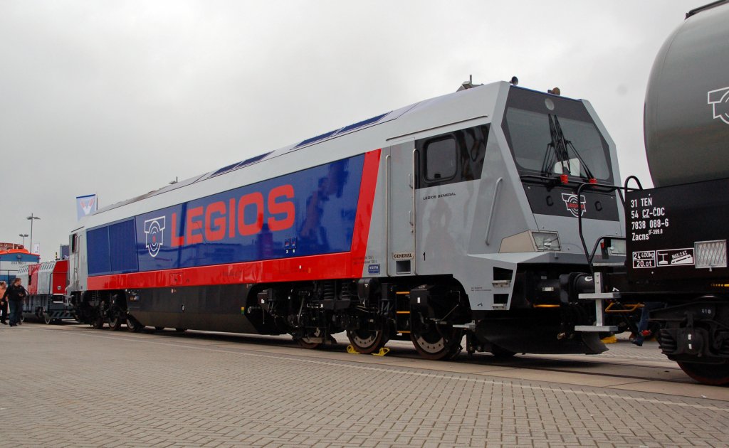 Eine Maxima der Legios stand am 25.09.10 auf der Innotrans.
