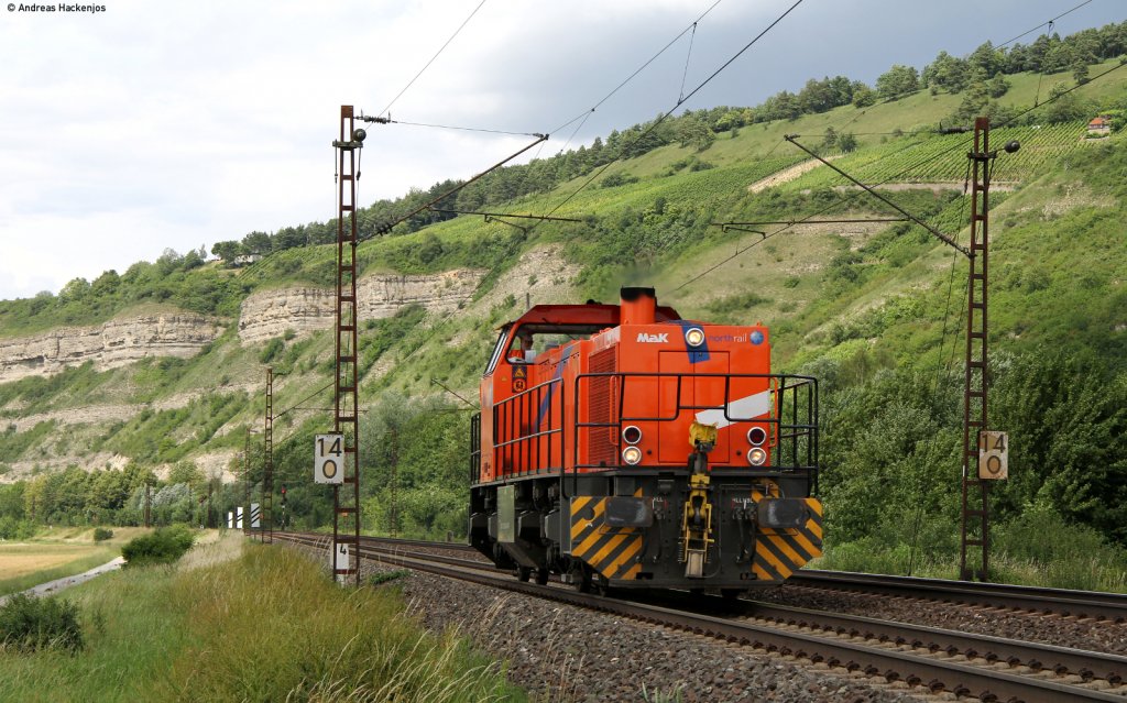 Eine Northrail MaK bei Thngersheim 23.611