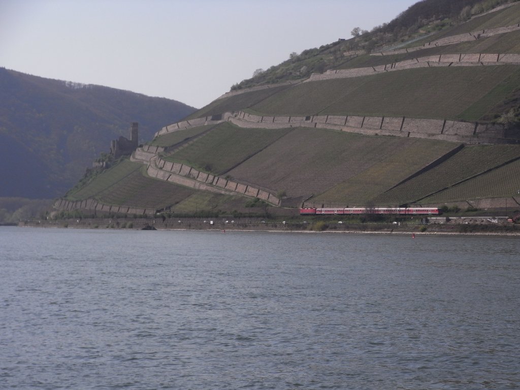 Eine RB kurz vor R�desheim. 18.4 .10.