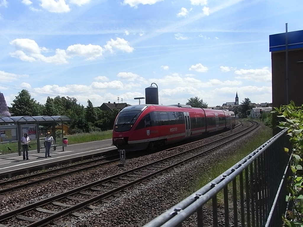 Eine RB in Langenlonsheim. Mai 2010.