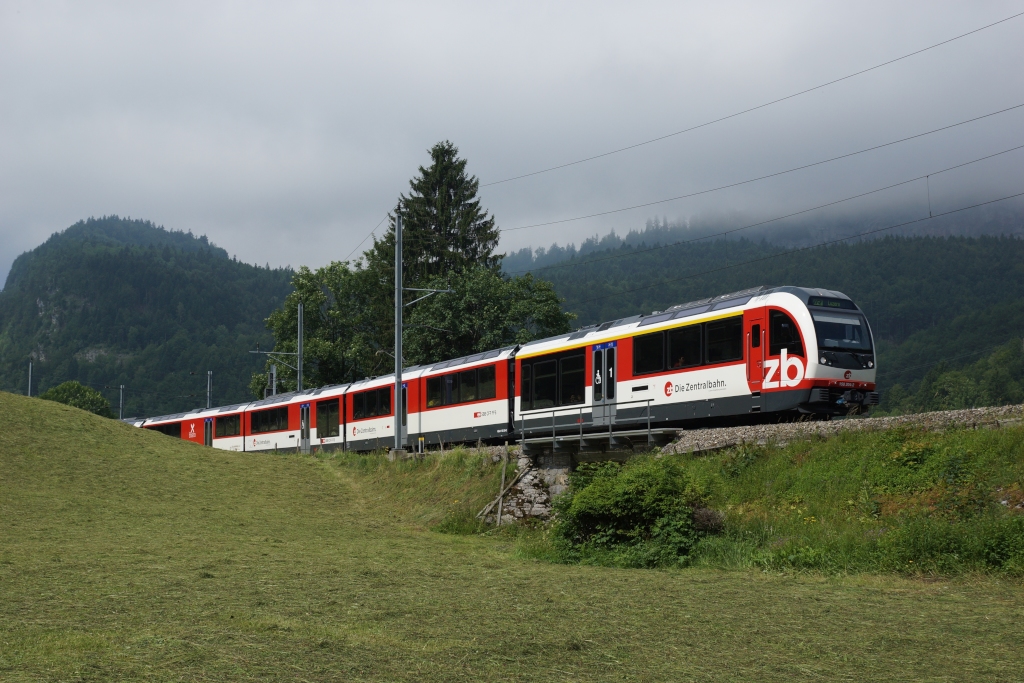 Eine Stunde spter folgte dann der ABeh 150 204-2 (Brnig-Hasliberg, 07.07.2013)