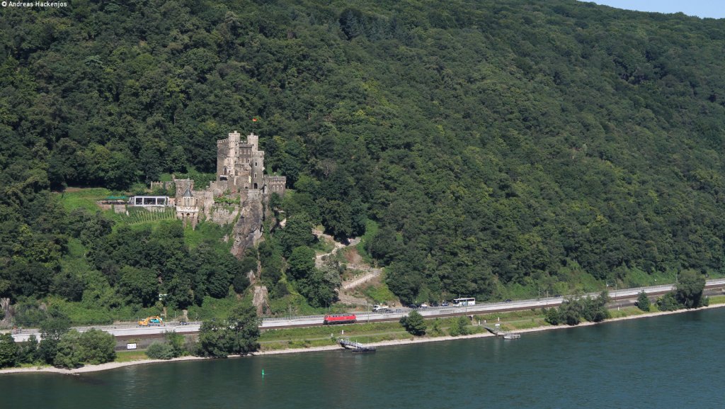 eine unbekannte 218 bei Assmanshausen 1.8.12