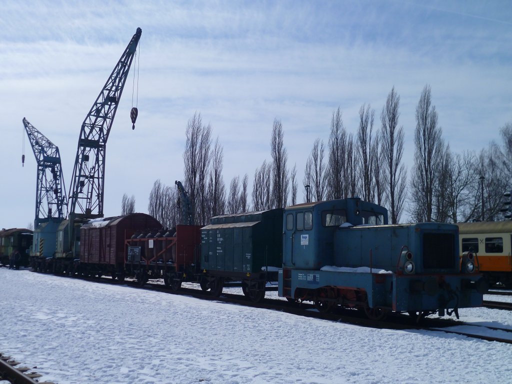 Eine V15 beim Bw Fest in Stafurt am 23.03.13

