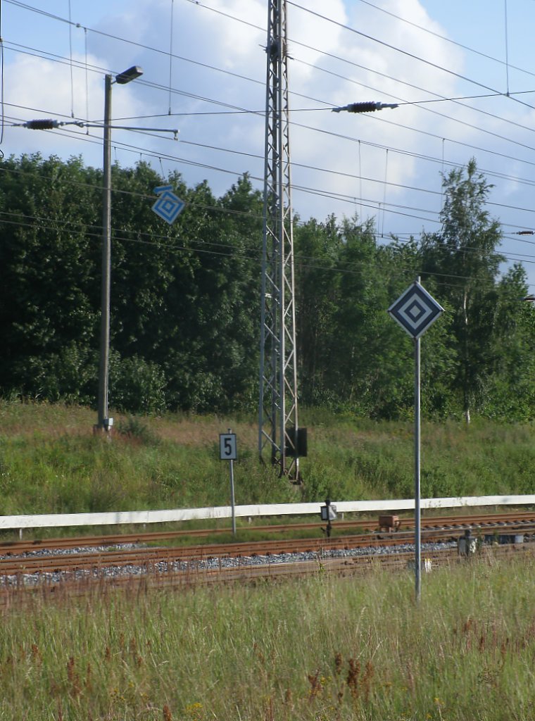 El 6 Signale am 01.August 2011 in Bergen/Rgen.