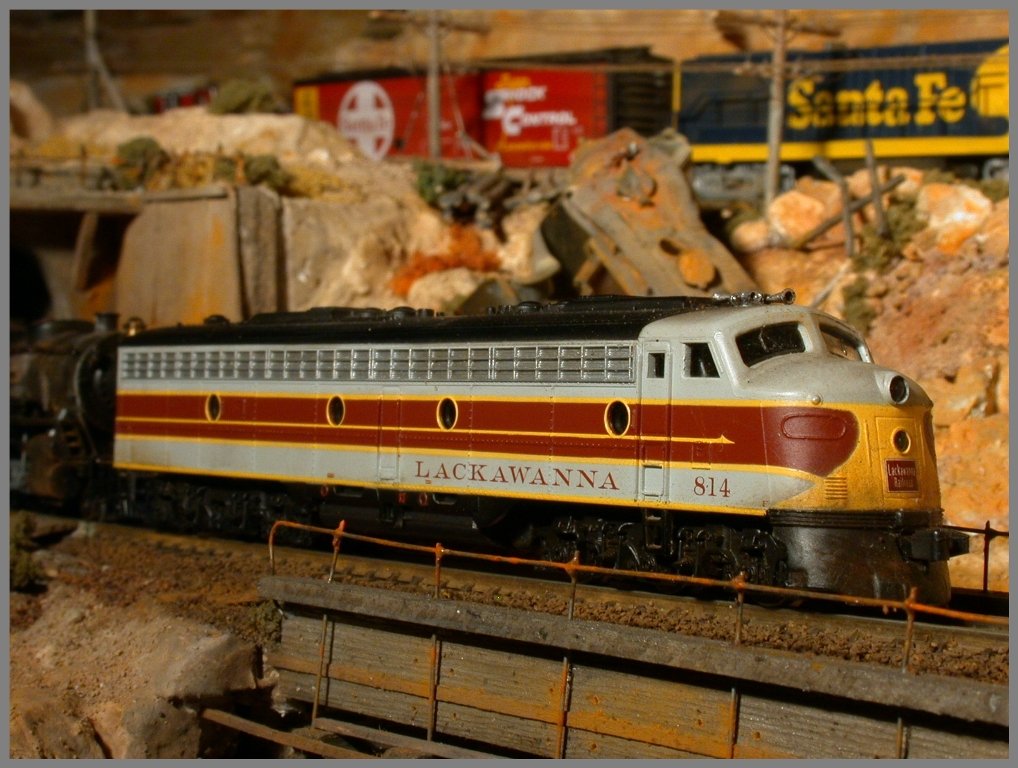 EMD E8 814 Lackawanna >Modell Life Like< (29.11.2009)