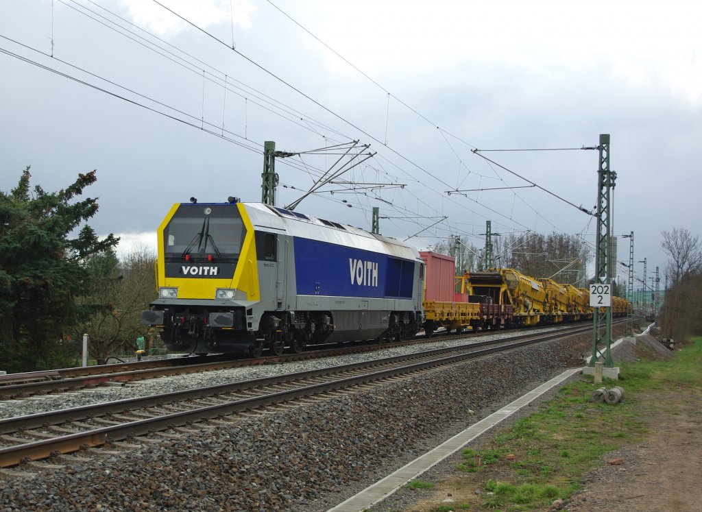 Endlich mal wieder ne Maxima auf de KBS 613, wenn auch nur eine 30CC, aber immerhin :) Sie zog einen Bauzug in Richtung Norden. Aufgenommen am 11.04.2010 bei Eschwege West.