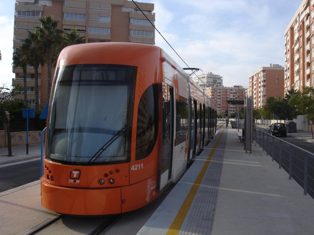 Endstation der Linie 4, Plaza La Coruna; 8.10.10