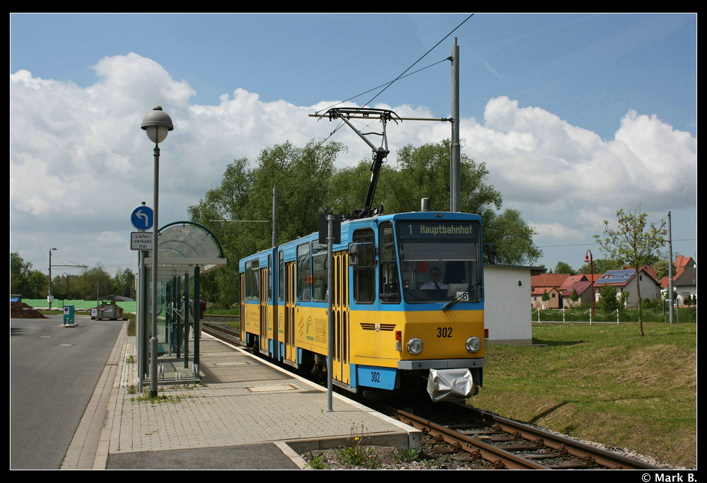 Endstelle Krankenhaus am 23.05.10.