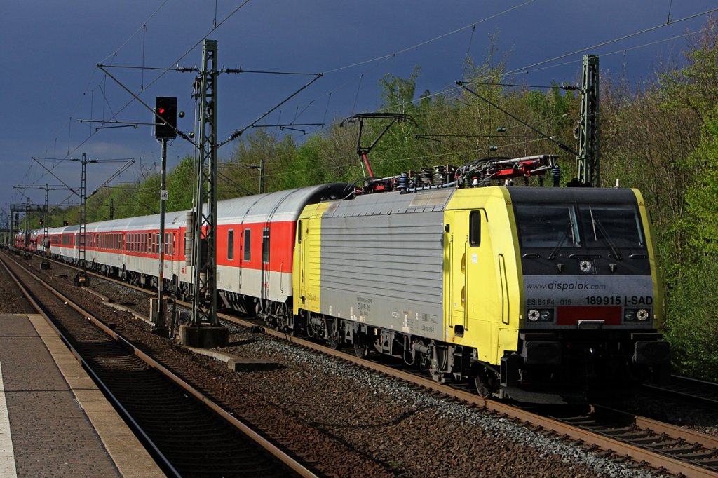 ES 64 F4-015 / 189 915 am AZ13313 in K�ln Stammheim am 29.04.2012