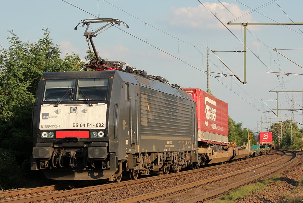 ES 64 F4-092 am Transped in Porz Wahn am 15.07.2011