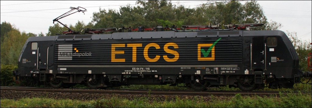 ES 64 F4-115(189 115-9) MRCE in Wanne-Unser-Fritz. 10.10.2011