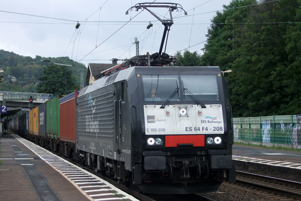 ES 64 F4-208 (189 208) in Knigswinter 15.9.2012
