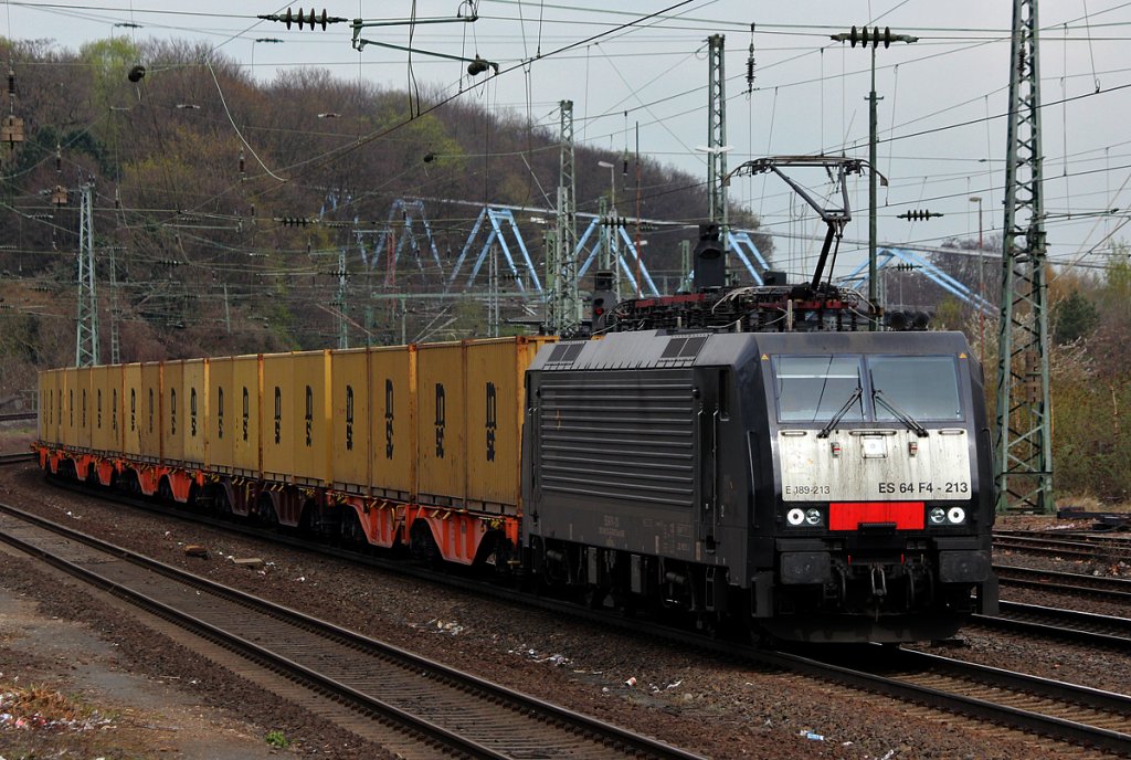 ES 64 F4-213 / 189 213 in K�ln West am 02.04.2012