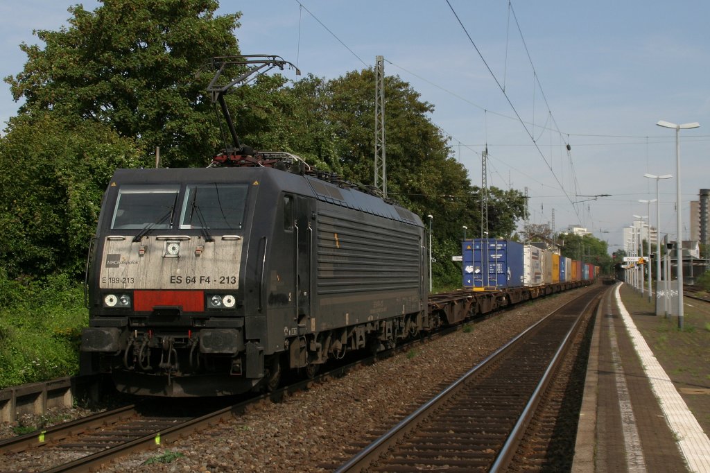 ES 64 F4-213 i.e. Captrain am 24.8.11 in Bonn-Beuel