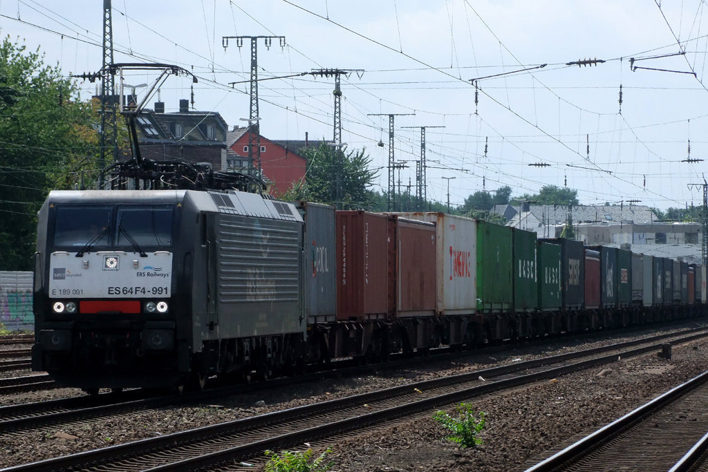 ES 64 F4-991 (189 091) in Kln West 4.8.2012