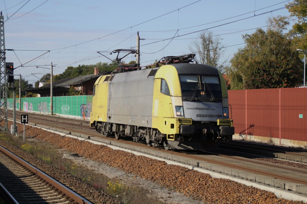 ES 64 U2-095 (182 595) am 03.10.2012 in Rathenow