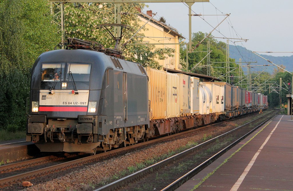 ES 64 U2-097 am Transped in Bonn Oberkassel am 07.05.2011