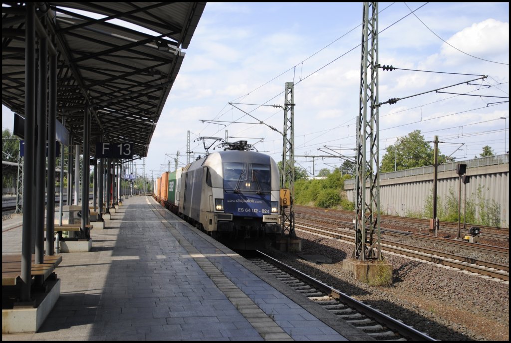 ES U2-024, fhrt am 10.08.2010 durch Hannover Messe/Laatzen.