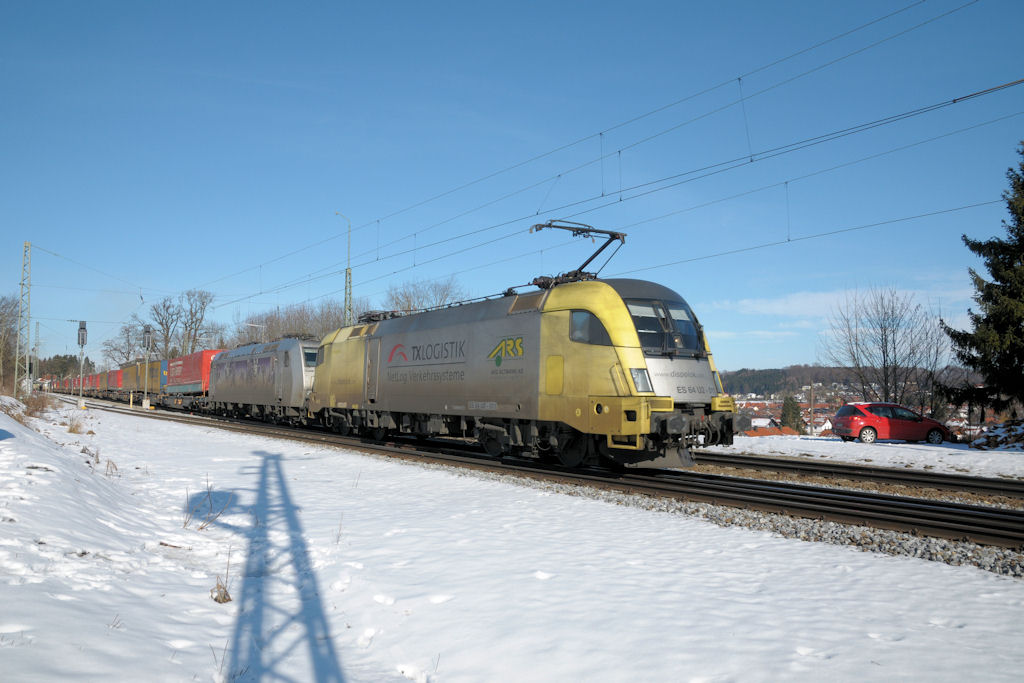 ES64 U2-011 & 185 540 am 05.02.11 in Assling