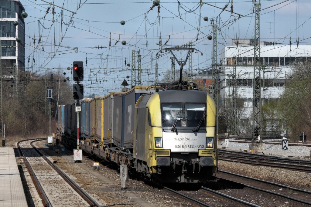 ES64 U2-012 am 01.04.12 am Heimeranplatz/Mnchen