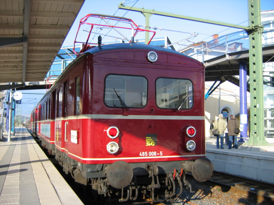 ET 465 in Sinsheim Hbf. am 13.9.2009
Eroeffnung der S-Bahn Rhein-Neckar Linie S5