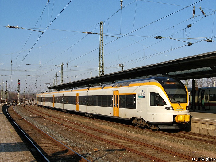 ET 7.09 der eurobahn in Hamm (Westfalen) am 10.02.2012