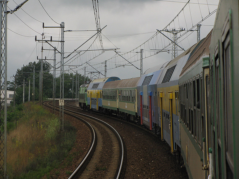 ET22-759 mit iR 68525  Bosman  (Wrocław Gł�wny/Warszawa Wschodnia - Świnoujście) zwischen Krzyż und Dobiegniew am 14.08.2010